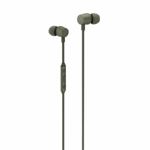 イヤホン KYGO E2/400 Cabled Earphones BLACK X by Kygo E2/400 Sports Wired Earphones Built-in Mic Remote