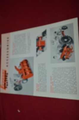 Economy 9 H.P Jim Dandy Tractor Accessories Brochure FCCA 
