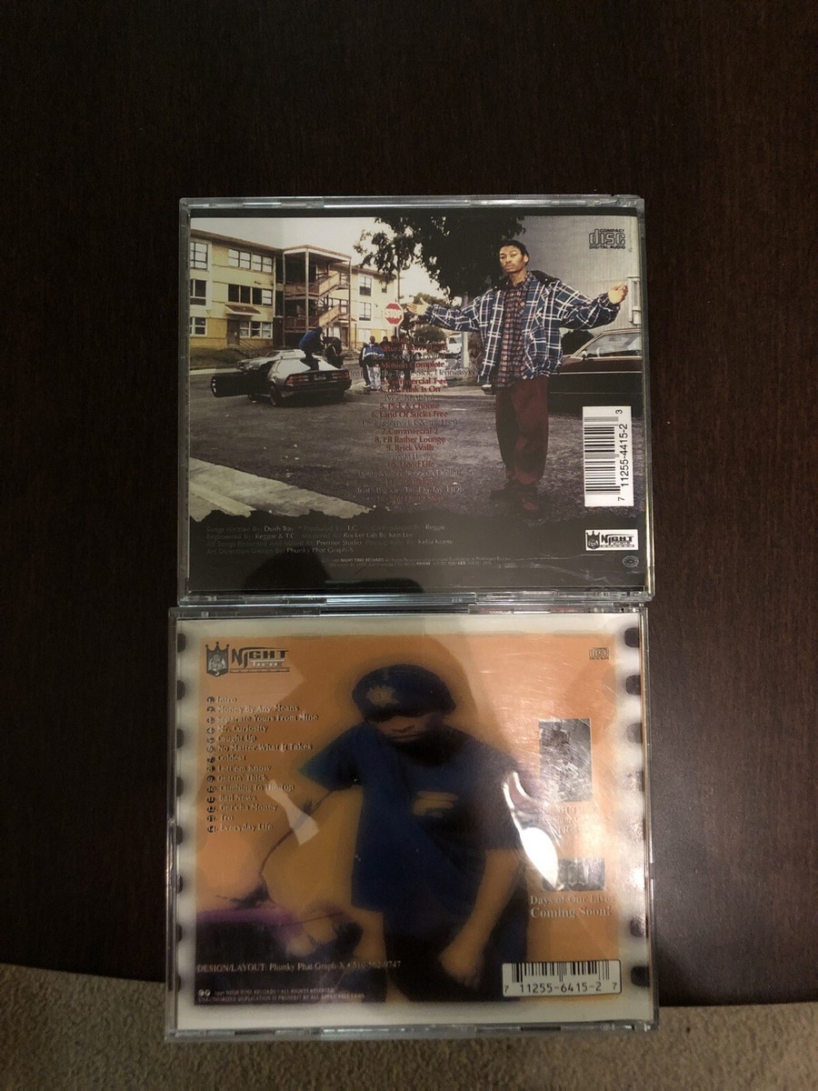 Dush Tray-I'll Rather Lounge AND The Coldest: Rare OG Rainbo Press