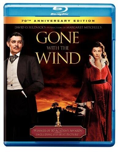 GONE WITH THE WIND (Blu-ray) 70ème année. Ed. Tout neuf, scellé  - Photo 1/1