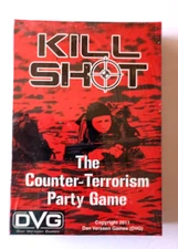DVG Kill Shot: The Counter-Terrorism Party Game Dan Verssen Games New in Shrink