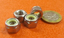 316 Stainless RH Lock Nut, 5/16"-18 x 1/2" W x 11/32" H, 50 Pcs