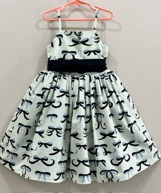 Vestido de fiesta urraca y mabel niñas talla 6 años Foto 4 de 4