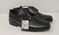 Debenhams LEATHER Childrens Kids Boys (SIZE 1) Smart Formal Wedding School Shoes