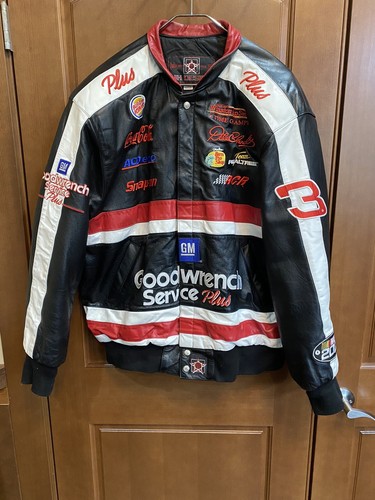DALE EARNHARDT SR LEATHER JACKET COAT 