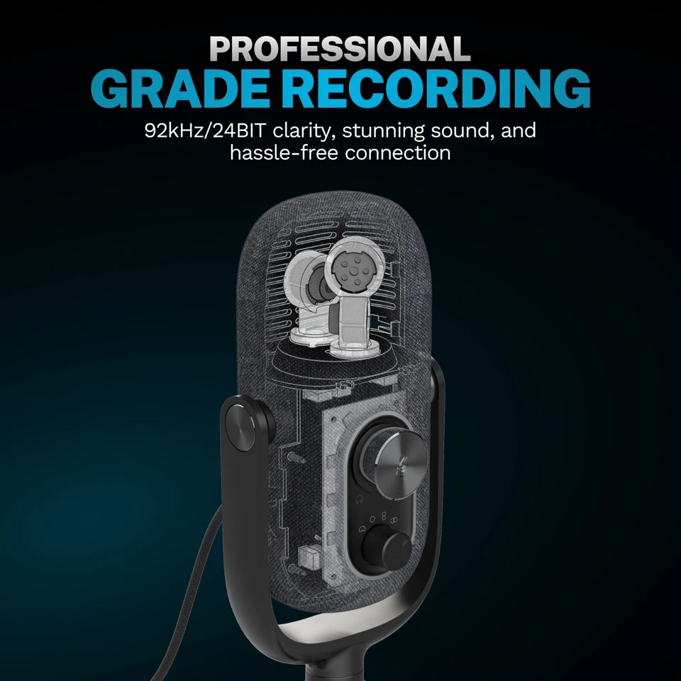 JLab Epic Talk Gaming, Podcasting & Streaming USB Mikrofon, Pro Recording, USB - Bild 2 von 4