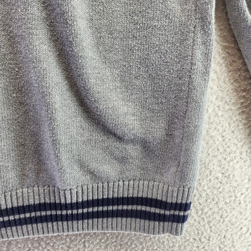 Tommy Hilfiger 1/4 Zip Pullover Sweater Girls Extra Large XL Gray Cotton Soft TH - Picture 7 of 18