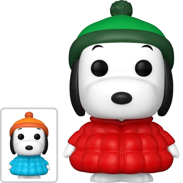 Funko Pop! Snoopy in Red Coat #1681 Specialty Series Peanuts W/ Protector