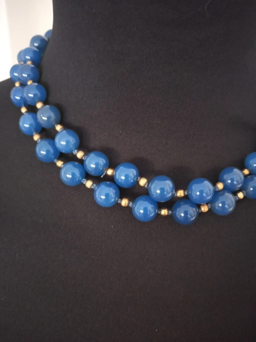 Collana Lunga Lapislazzuli Grado A E Ag 925, Sfere 14mm - Collane Lunghe A Sfere - Collane A - Foto 10