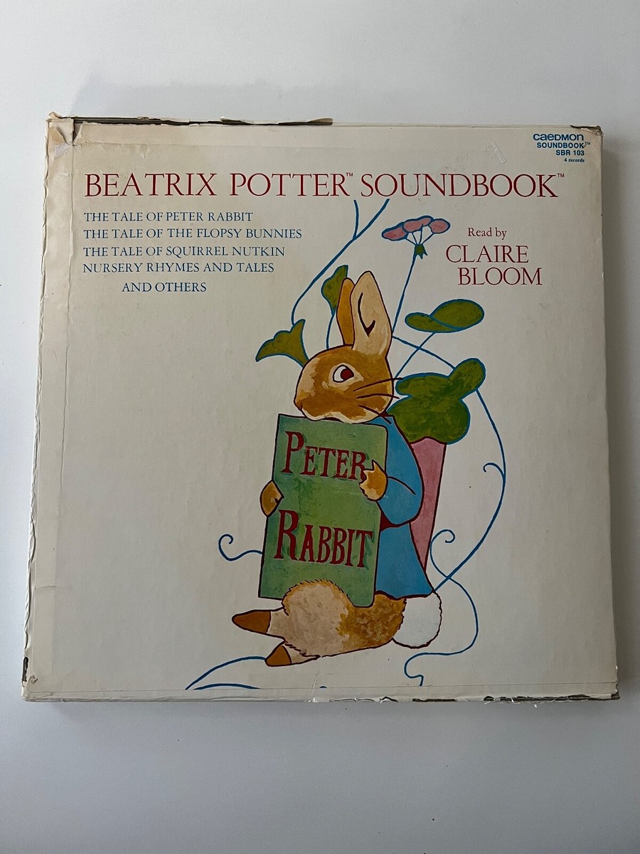 Beatrix Potter Soundbook 4 LP Box Set Claire Bloom Peter Rabbit EX