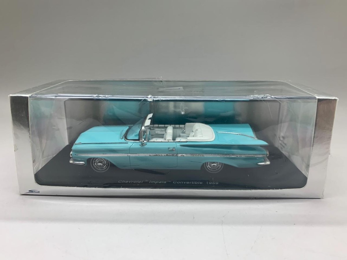 1959 Chevrolet Impala ミニカー SPARK CHEVROLET IMPALA CONVERTIBLE 1959 S2901 1/43 | eBay