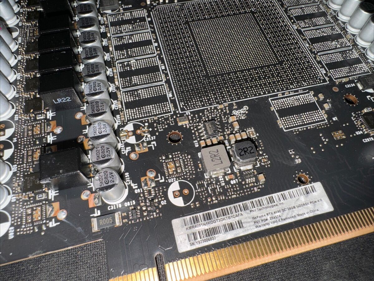 FOR PARTS) PCB Board For PNY XLR8 RTX 4090 VERTO EPIC-X OC FOR PARTS) PCB Board For PNY XLR8 RTX 4090 VERTO EPIC-X OC