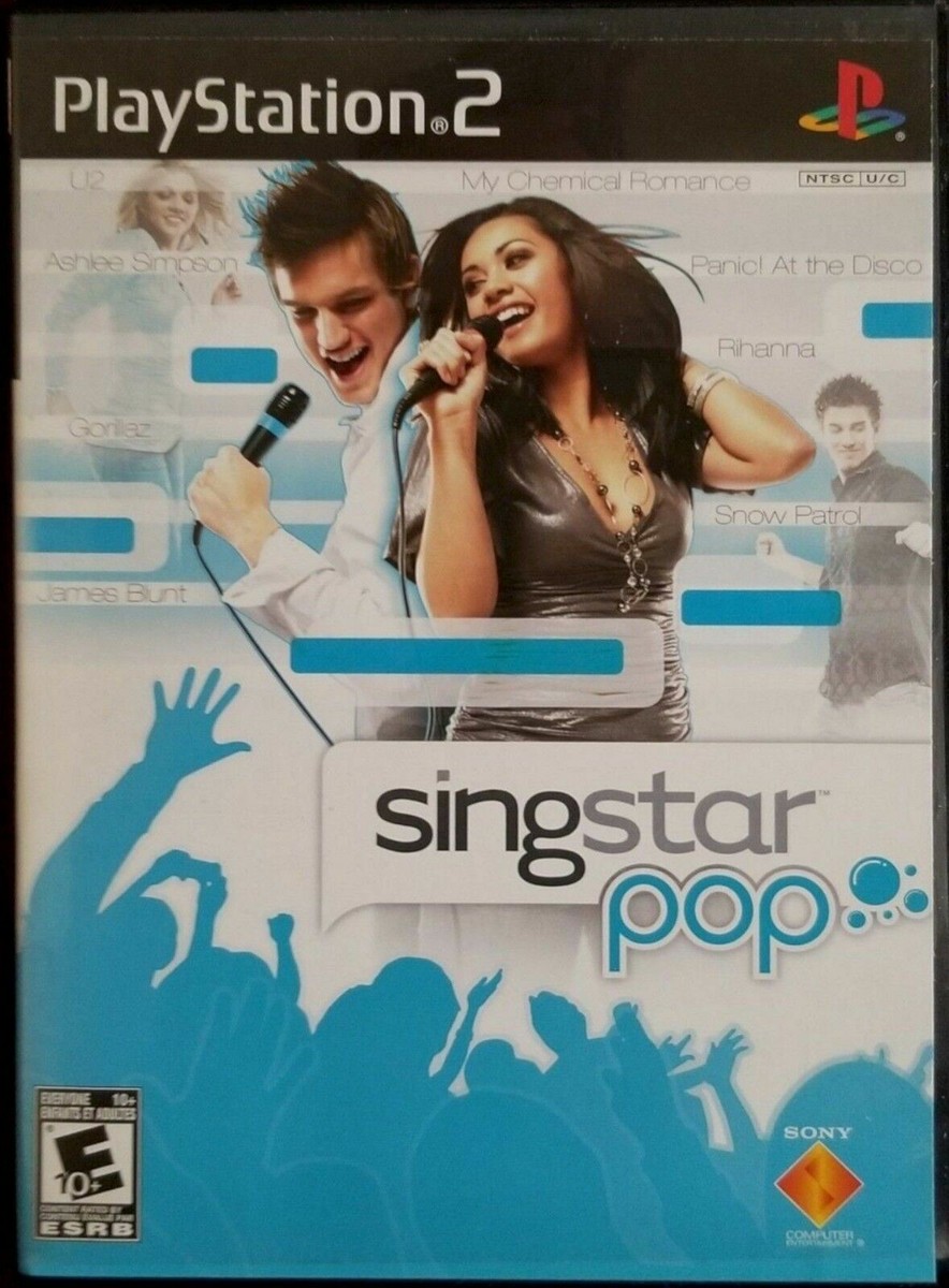 PlayStation2 - 【PS2】シングスターポップ【海外ソフト】 Singstar Pop Sony PlayStation 2 Video Game PS2 Karaoke