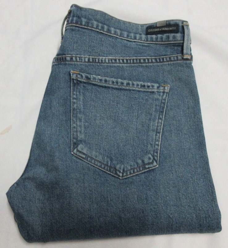 Citizens Of Humanity Women's Elsa Mid-Rise Slim Fit Crop Jeans Size 31