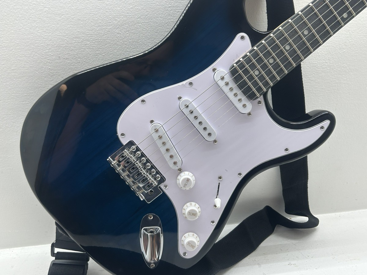 Zeny Beginners Start Electric Guitar Balck Body White Pick Guard