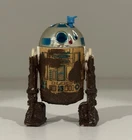 Star Wars Vintage R2-D2 Sensorscope 1980 Kenner Custom Dagobah Swamp Mud Paint