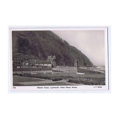 LYNMOUTH Leuchtturm vom Herrenhaus, RP Postkarte unbenutzt