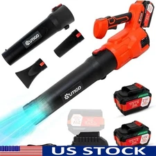Cordless Leaf Blower 21V 4.5Ah Battery Lightweight Handheld Dust Snow Yard Tool