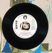 Count Ossie / Slim Smith 45 Whispering Drums Reggae M-