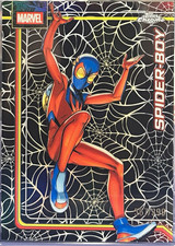 Topps 2026 Topps Chrome Marvel Spider-Boy #160 Spider Web Refractor 367/399