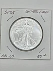 2025 W American Silver Eagle Uncirculated 1oz .999 Fine Silver