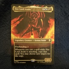 Magic: The Gathering Fire Lord Azula, Borderless, Avatar: The Last Airbender