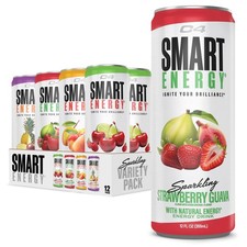 Cellucor Smart Energy Drinks Variety Pack, Sugar Free Performance Fuel  Noot...