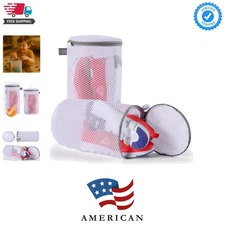 Shoe Washing Machine Bag, Sneaker Mesh Washing Bag, Shoe Cleaning Laundry Bag...