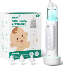 Nasal Aspirator for Baby, Upgraded 5 Suction Levels Baby Nose Sucker, IPX7 Water