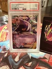 2014 POKEMON XY PHANTOM FORCES #34 GENGAR EX PHANTOM FORCES PSA 7