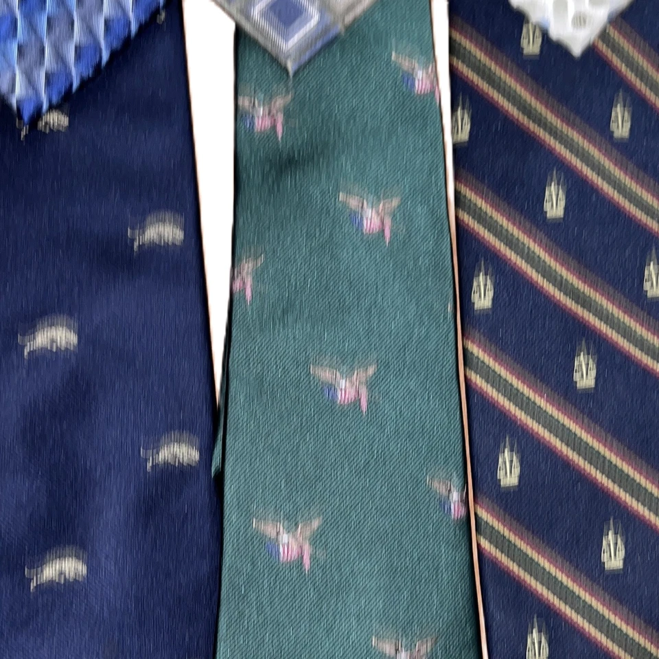 Juego de 6 -- Corbata estampada para hombre paquete de 6 talla estándar Foto 2 de 4