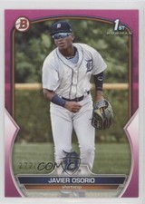 2023 Bowman Prospects Fuchsia 272/299 Javier Osorio #BP-4 0f59