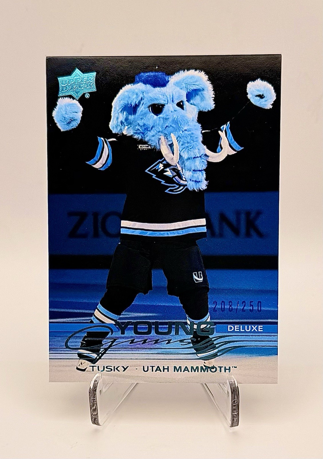 2025-26 Upper Deck Young Guns Deluxe /250 TUSKY Utah Mammoth #498 Color Match 🔷