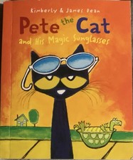 RARE Happy Meal Readers: Pete The Cat  His Magicial Sunglasses 2023 VERY GOOD 