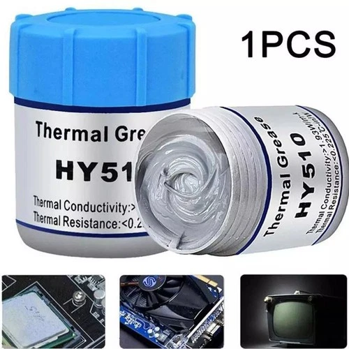 For CPU GPU Chipset Cooling HY510 10g Grey Thermal Conductive Grease Paste
