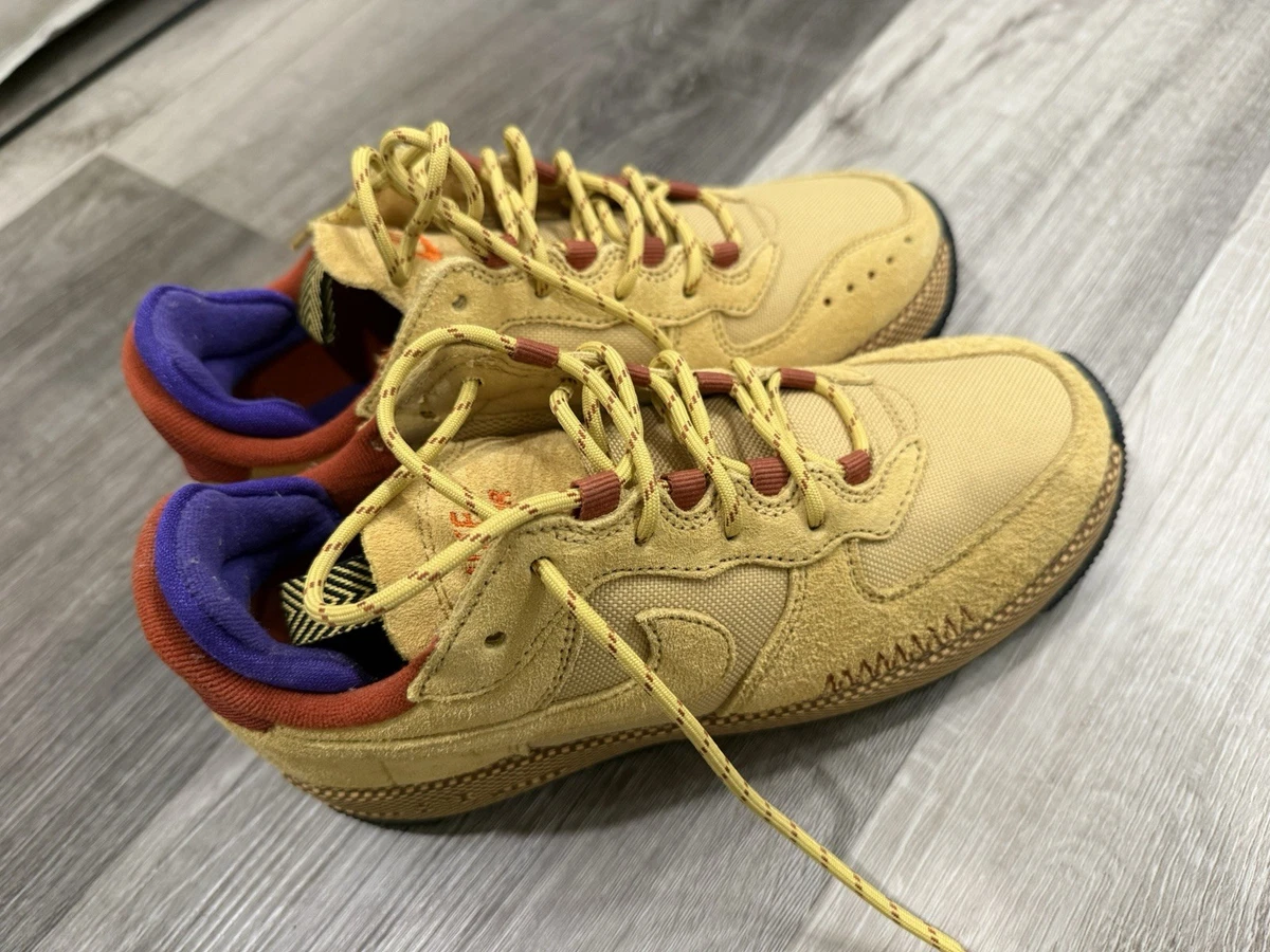Nike Air Force 1 Wild Wheat Gold W for sale | eBay