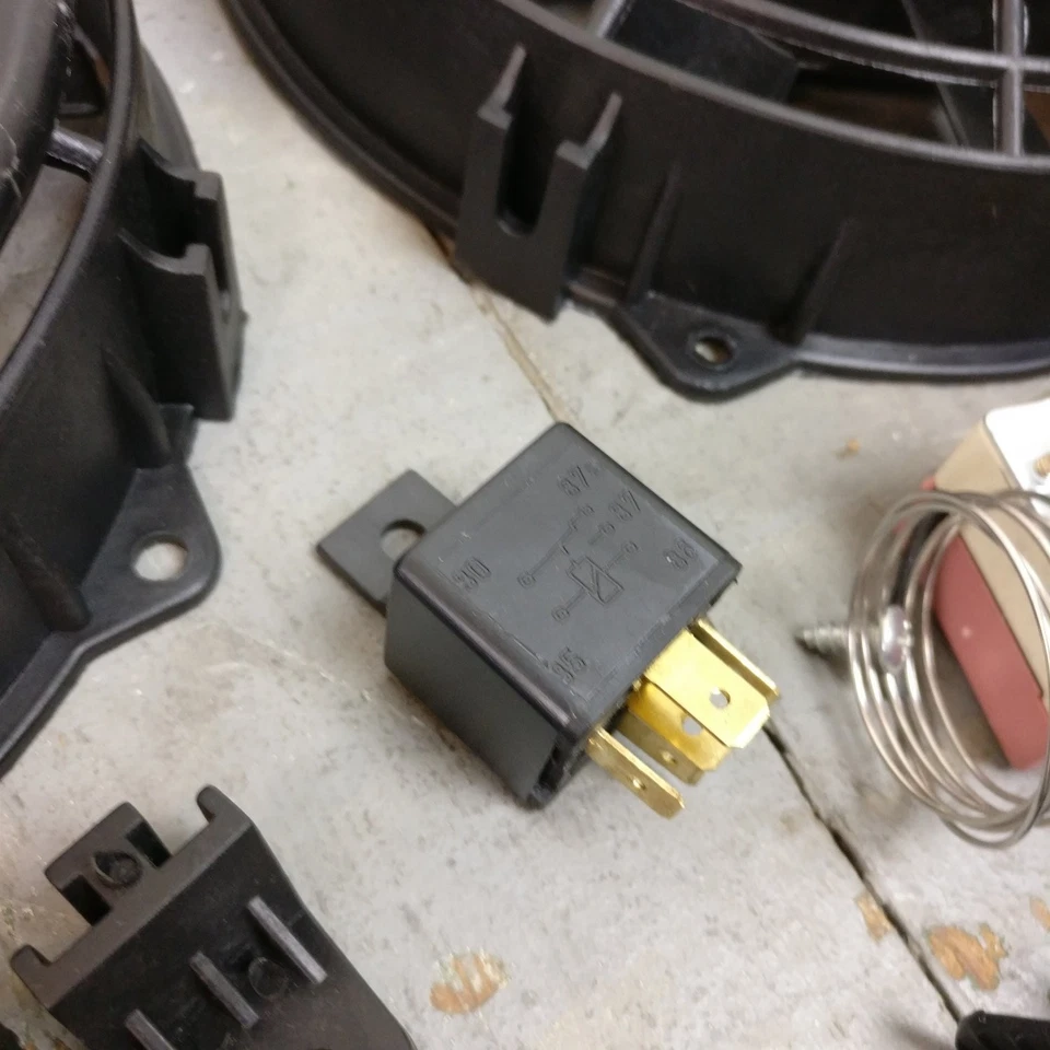 Chevrolet C10 C15 1973-1986 camioneta pickup 8 ventiladores dobles ventilador de refrigeración por aire 12 V  Foto 2 de 4