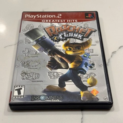 Ratchet & Clank (PlayStation 2 PS2, 2002) VGC Complete CIB TESTED FREE SHIPPING