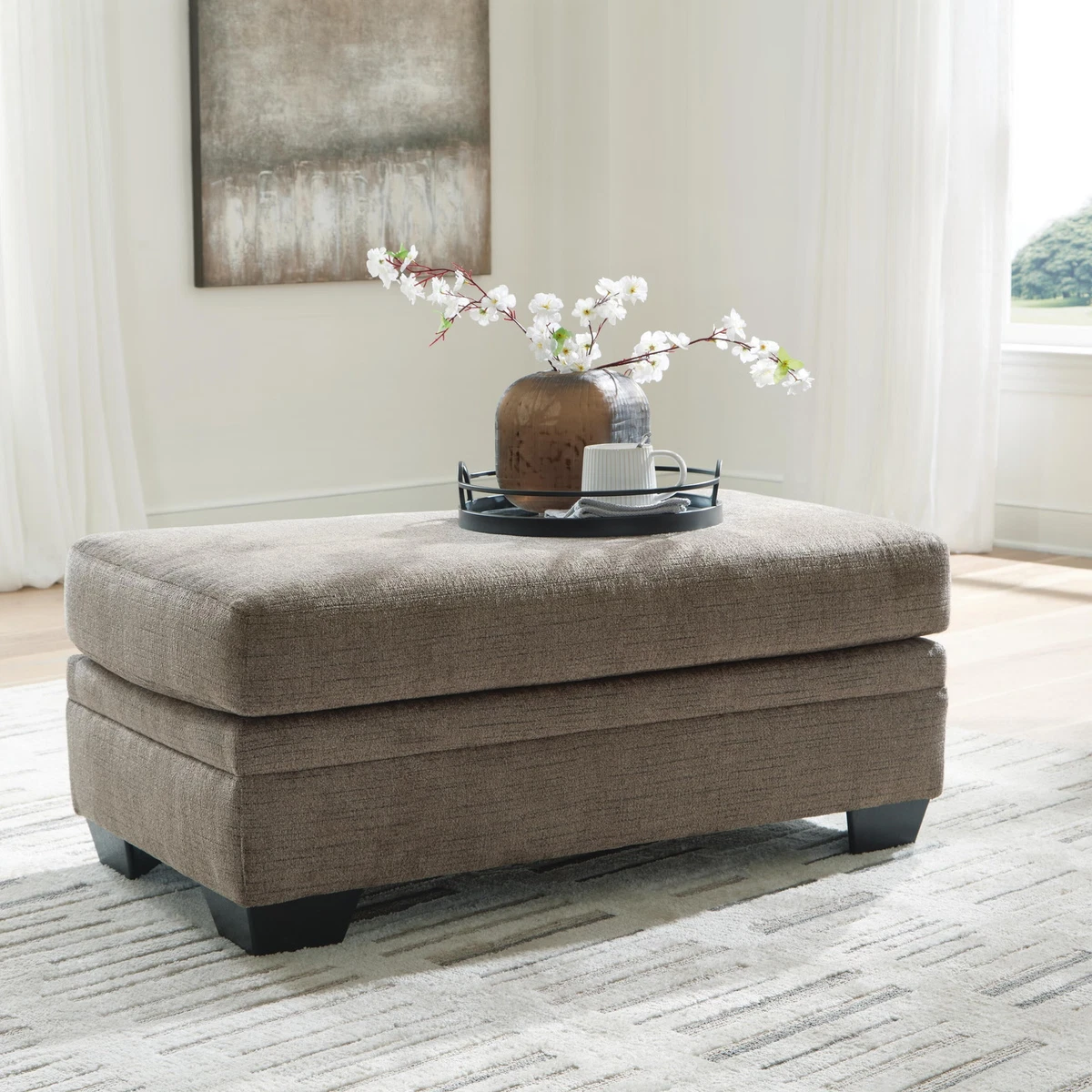 【りえ】アシュレイファニチャー オットマン 25+ Ashley Furniture Ottomans, Footstools & Poufs for sale