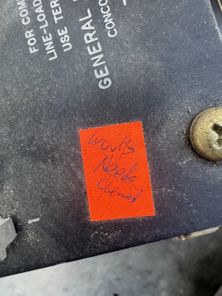 Transformador de CA variable General Radio Variac tipo W20 20 amperios Foto 4 de 4