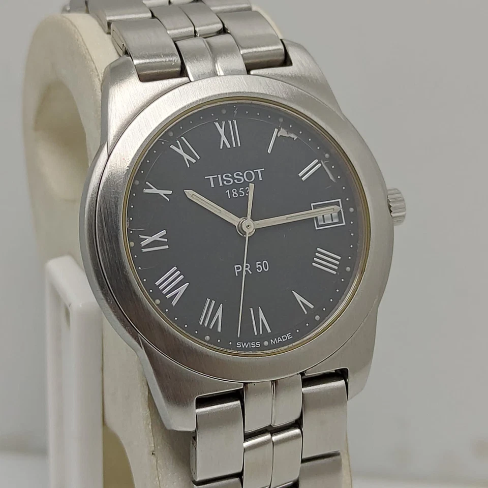 Reloj para hombre Tissot 1853 PR50 esfera romana J376/476K vintage - hecho en Suiza Foto 4 de 4