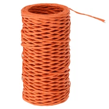 164ft Floral Bind Wire Wrap Twine 1mm Florist Wire Wrapping Binding Wire Orange