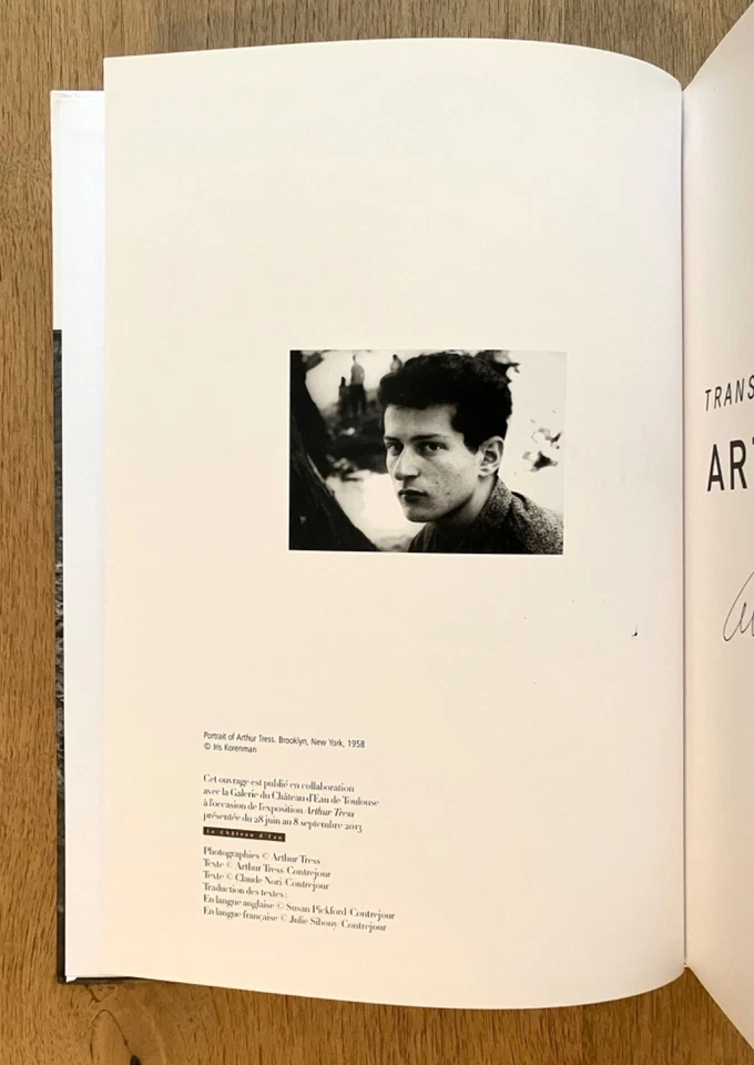 Transrealites by Arthur Tress 2013 French/English Text SIGNED - Image 3 of 4