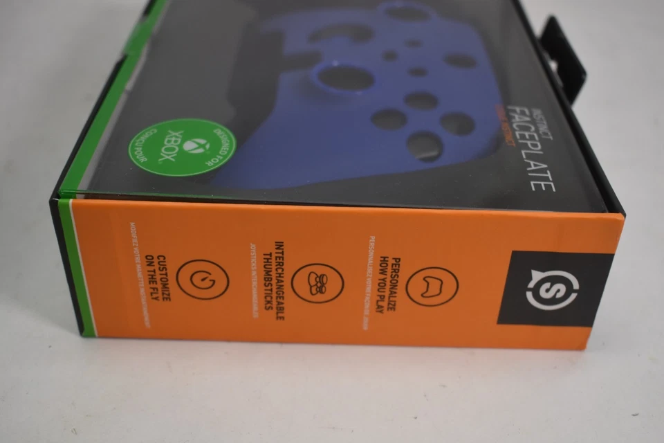 Scuff Instinct Faceplate Solid Blue Controller Cover Plate for Xbox New - Image 4 of 4