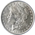 1896-P Morgan Silver Dollar PCGS MS64 Blast White Nice Strike - STOCK