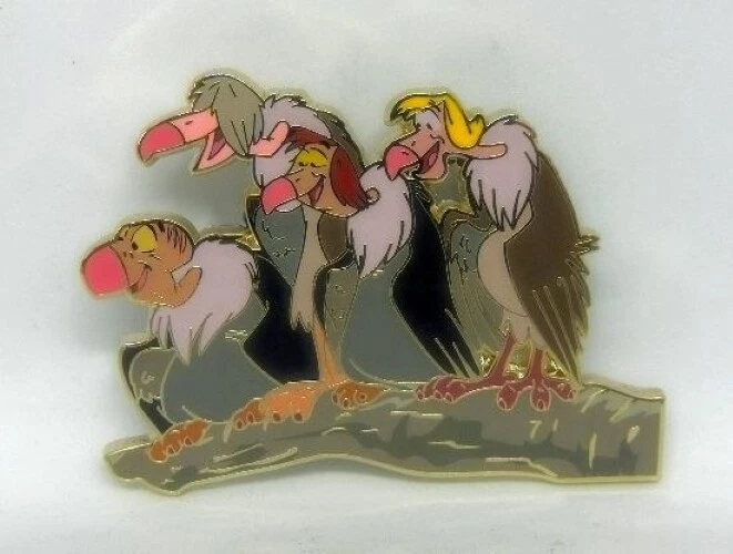 Disney Artland THE FOUR VULTURES Villains Pin LE200 JUNGLE BOOK The Beatles  | eBay