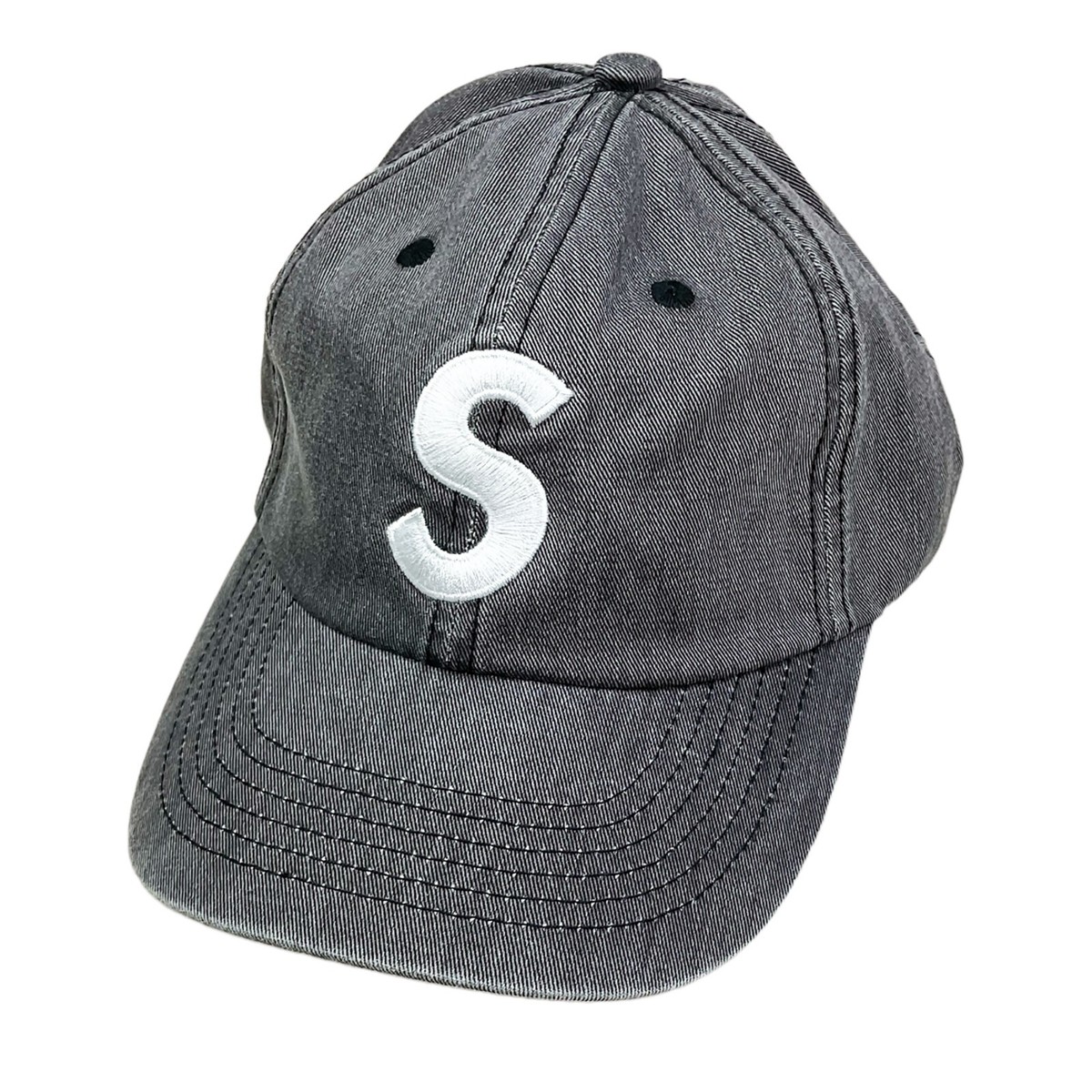 Supreme SS20 Pigment Print S Logo 6-Panel Camp Cap Black | eBay
