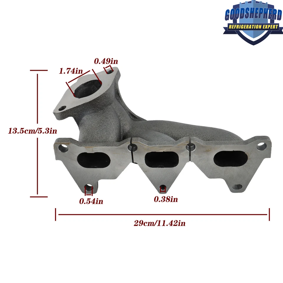 For Cadillac STS 2005-2011 V6 3.6L Right Side Exhaust Manifold w/ Gasket 674-415 - Image 3 of 4
