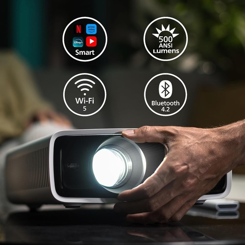 Philips, Neopix 550, Heimkino-Beamer, erweiterte Bildkorrektur, Full HD 1080p, - Afbeelding 2 van 3