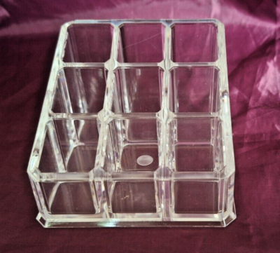 Aufbewahrung Schminke Lippenstift Augenbraunstift Organizer Organizerbox  Acryl | eBay.de